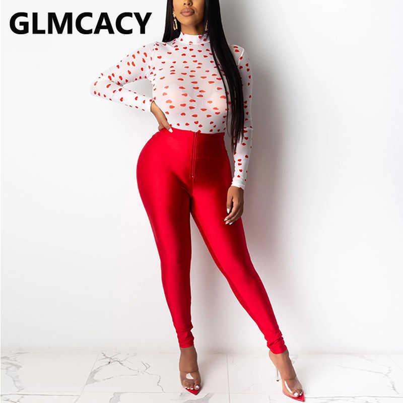 Women High Waist Zipper Closure Pants Solid Skinny Chic Streetwear Trousers 210702