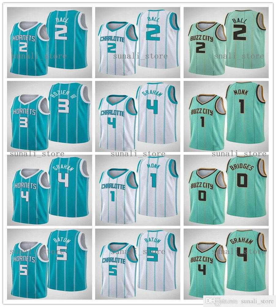 2020-21 City Teal Green LaMelo 2 Ball Nicolas 5 Batum Terry 3 Rozier III Malik 1 Monk Miles 0 Bridges Devonte 4 Graham Jerseys Basketball
2020-21 City Teal Green LaMelo 2 Ball Nicolas 5 Batum Terry 3 Rozier III Malik 1 Monk Miles 0 Bridges Devonte 4 Graham Jerseys Basketball