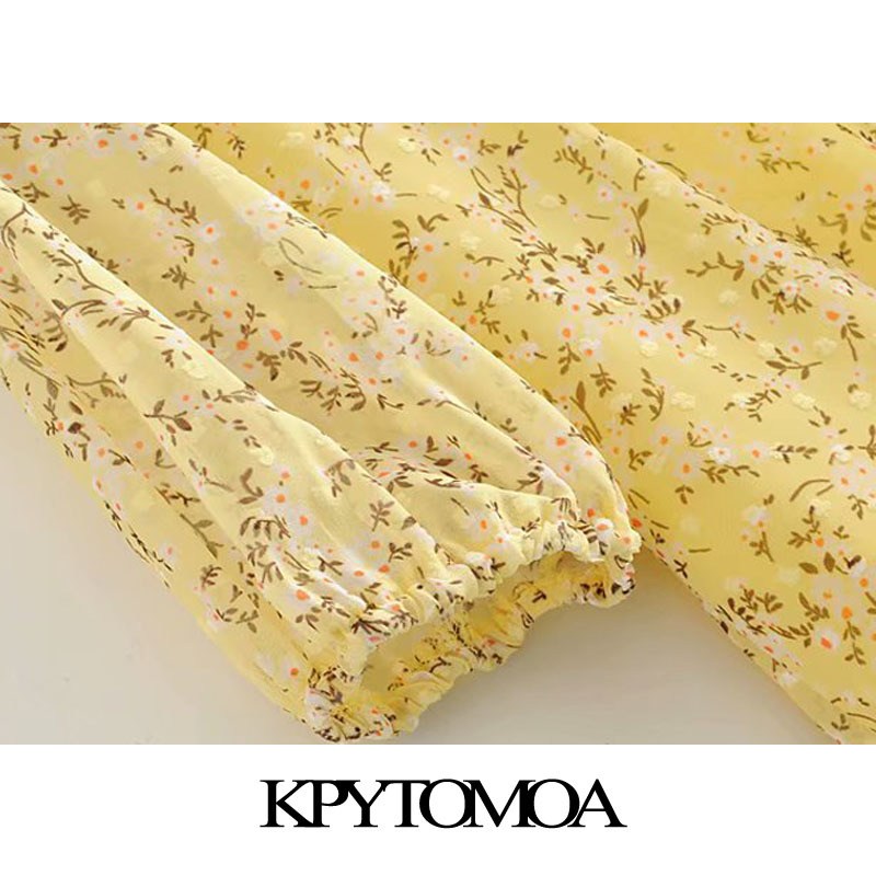 Women Chic Fahsion Printed Ruffled Mini Dress O Neck Short Sleeve With Lining Female Dresses Vestidos 210420