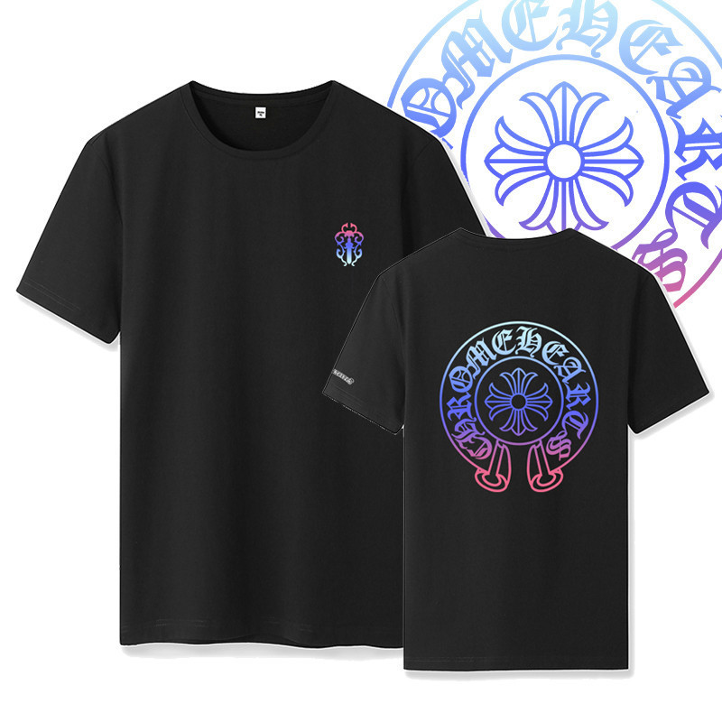 Chrome/Hearts Brand Summer 2020 short sleeve popular city style printed t-shirt men's T-shirt, White
Chrome/Hearts Brand Summer 2020 short sleeve popular city style printed t-shirt men's T-shirt, White
