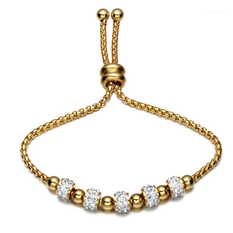 Women Round Micro Mosaic Cubic Zirconia Beads Bracelet Bangle Stainless Steel Austrian Crystal Bracelets Bangles Jewelry
Women Round Micro Mosaic Cubic Zirconia Beads Bracelet Bangle Stainless Steel Austrian Crystal Bracelets Bangles Jewelry