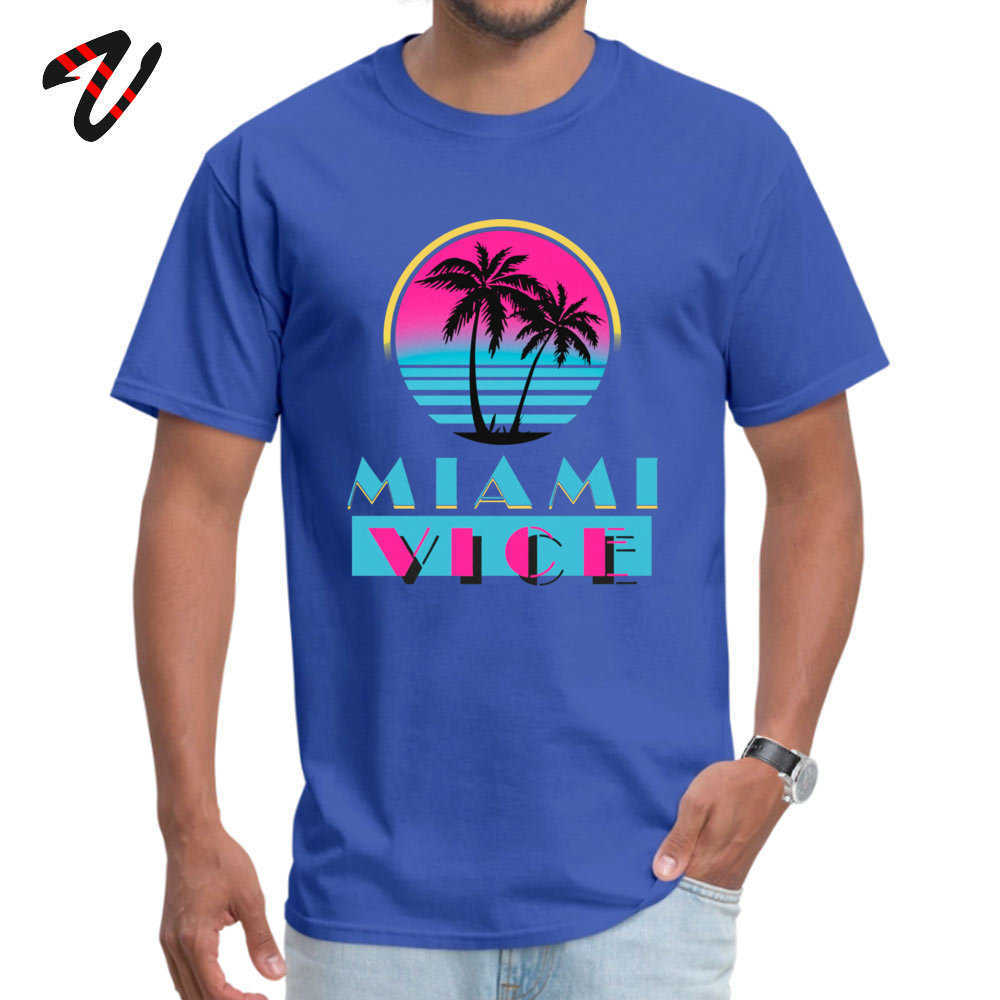 Miami Vice Round Collar T-Shirt Labor Day Custom Tops T Hate Sleeve est Milan black Clothing Men 210629
