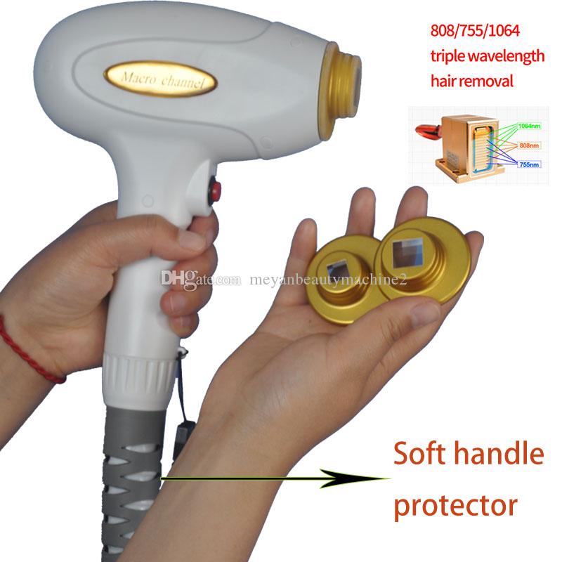 Special Beauty Equipment 808 Diode Hair removal Laser 3 Wavelength 755nm 808nm 1064nm Painless Permanent