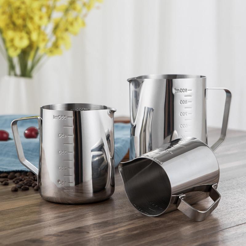 Coffee Pots 70/350/500/550/900ml Stainless Steel Milk Frothing Jug Espresso Pitcher Craft Latte Pitcher#2
Coffee Pots 70/350/500/550/900ml Stainless Steel Milk Frothing Jug Espresso Pitcher Craft Latte Pitcher#2