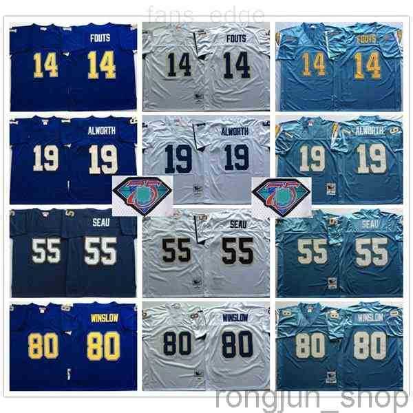NCAA Vintage Retro #55 Junior Seau Jersey 14 Dan Fouts 19 Lance Alworth 80 Kellen Winslow Mens Blue White Football Jerseys 75th Patch, As picture
NCAA Vintage Retro #55 Junior Seau Jersey 14 Dan Fouts 19 Lance Alworth 80 Kellen Winslow Mens Blue White Football Jerseys 75th Patch, As picture