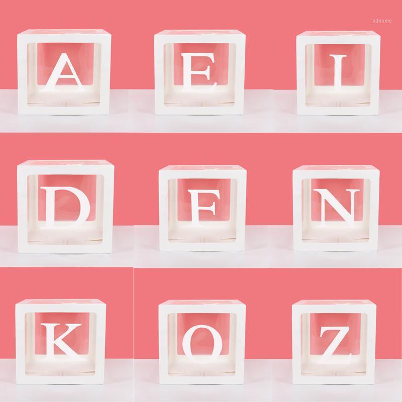 Party Decoration CYUAN A-Z Letter Name Transparent Balloon Box BABY ONE Blocks Boy Girl Gift Wedding Decor Shower Birthday
Party Decoration CYUAN A-Z Letter Name Transparent Balloon Box BABY ONE Blocks Boy Girl Gift Wedding Decor Shower Birthday