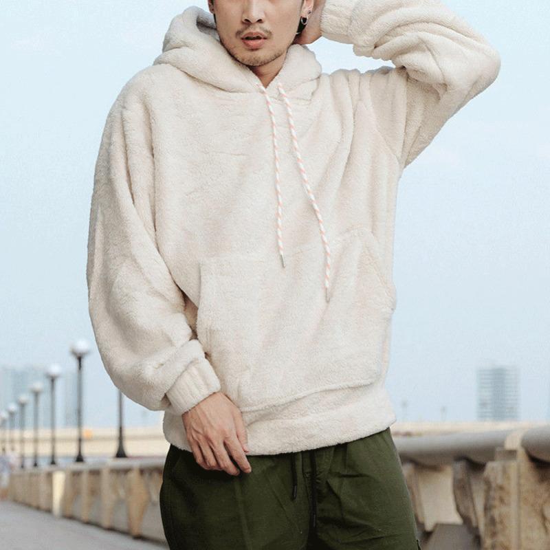 Men's Hoodies & Sweatshirts Mens Fluffy Fleece Fur Hoodie Sweatshirt Teddy Bear Hooded Pullover Tops Coat US, Black
Men's Hoodies & Sweatshirts Mens Fluffy Fleece Fur Hoodie Sweatshirt Teddy Bear Hooded Pullover Tops Coat US, Black