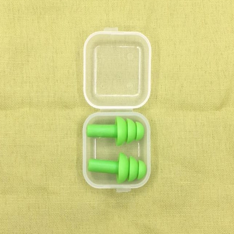 Silicone Earplugs Swimmers Soft and Flexible Ear care Plugs for travelling & sleeping reduce noise Earplug