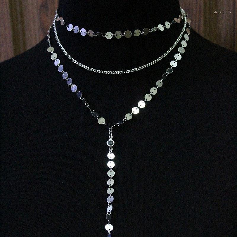 Multilayer Sequins Chain Necklaces For Women Bohemia Tassel Women's Jewelry Accessories Wholesale Collares Kpop Chains
Multilayer Sequins Chain Necklaces For Women Bohemia Tassel Women's Jewelry Accessories Wholesale Collares Kpop Chains