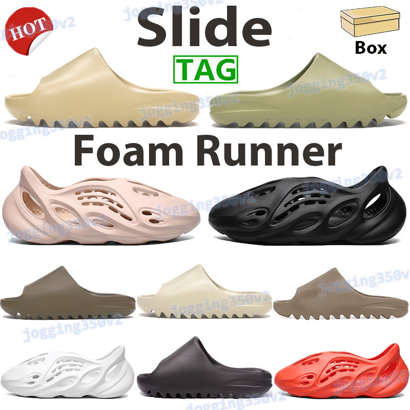 2021 Men women slide shoes slippers desert sand resin earth brown soot foam runner triple black white orange core mens sandals US 5-11, Double box
2021 Men women slide shoes slippers desert sand resin earth brown soot foam runner triple black white orange core mens sandals US 5-11, Double box