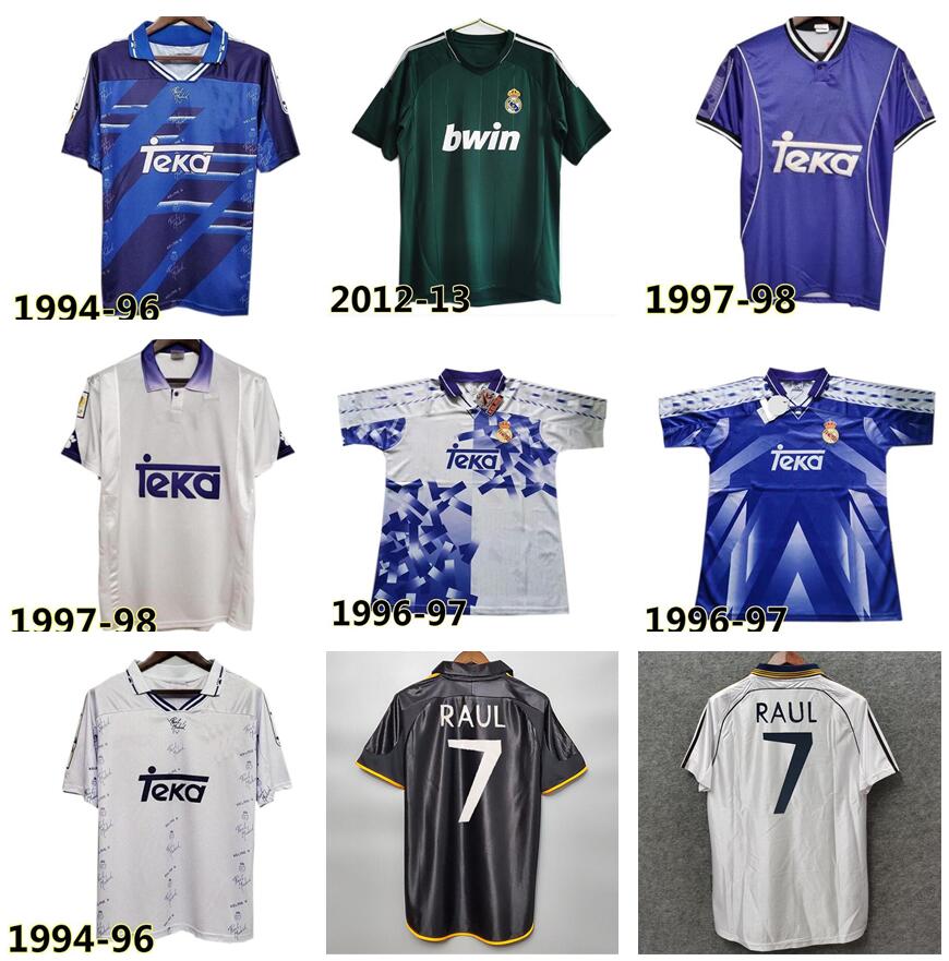 97 00 ALONSO SEEDORF RAUL Mens RETRO Soccer Jerseys Real Madrid ZIDANE BECKHAM CANNAVARO R.CARLOS KAKA' SERGIO RAMOS Football Shirt Uniforms, Blue
97 00 ALONSO SEEDORF RAUL Mens RETRO Soccer Jerseys Real Madrid ZIDANE BECKHAM CANNAVARO R.CARLOS KAKA' SERGIO RAMOS Football Shirt Uniforms, Blue