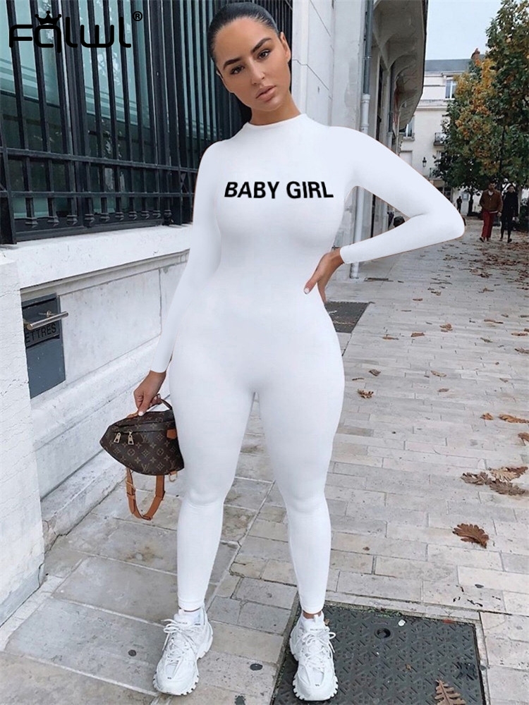 FQLWL Streetwear White Black Rompers Womens Jumpsuit Female Solid Long Sleeve One Piece Outfits Sexy Bodycon Jumpsuit Women 2021 
FQLWL Streetwear White Black Rompers Womens Jumpsuit Female Solid Long Sleeve One Piece Outfits Sexy Bodycon Jumpsuit Women 2021