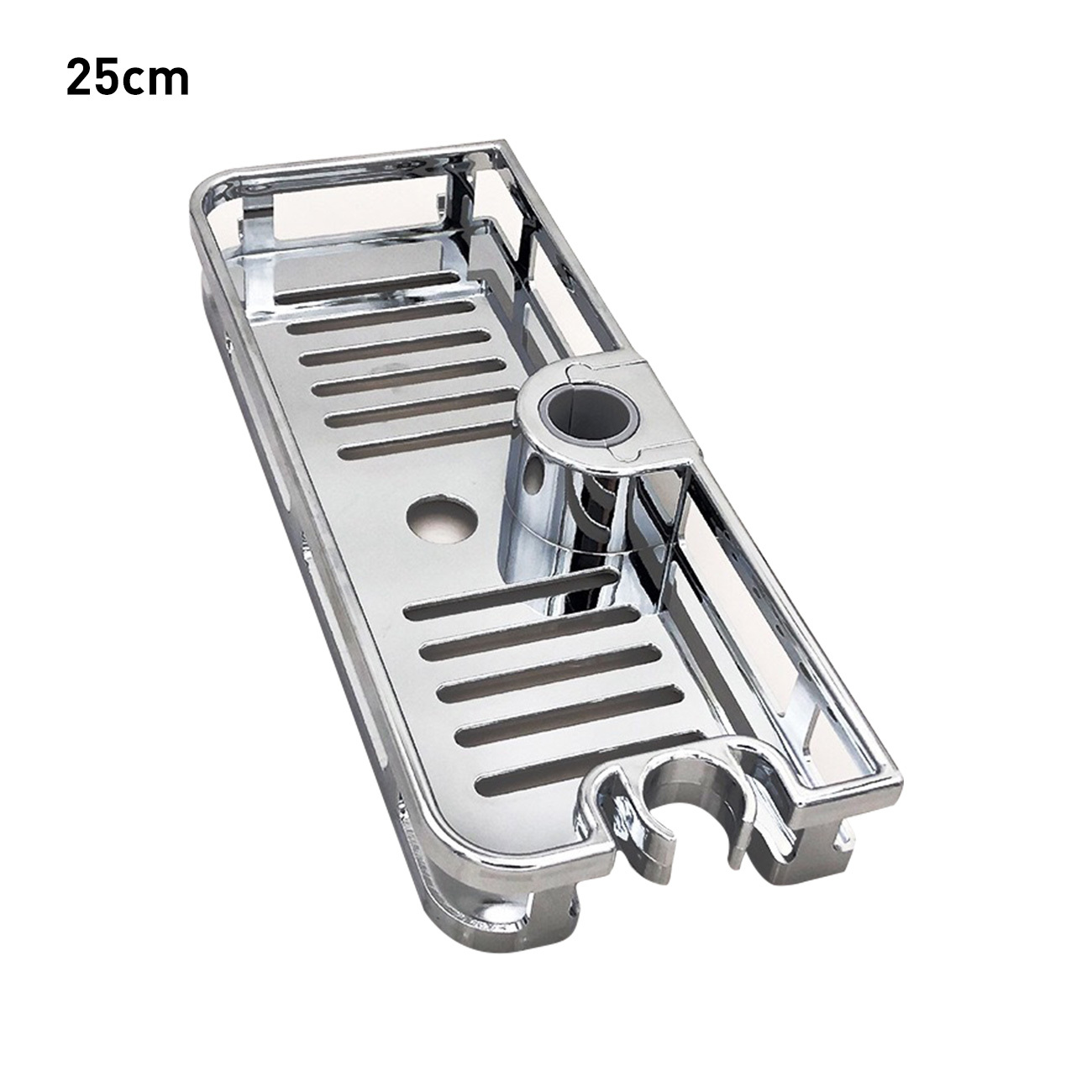 Shower Shelf Rectangle Detachable Lifting Storage Tray Rack Plastic Holder Saving Space Kitchen Bathroom Decor Accessories