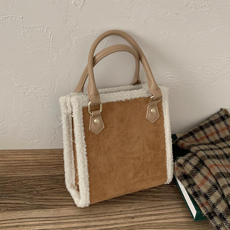 Evening Bags 2022 Matte Plush PU Leather Mini Shoulder Bag Brand Designer Women's Crossbody Small Purse Tote Casual Simple Handbags, Brown
Evening Bags 2022 Matte Plush PU Leather Mini Shoulder Bag Brand Designer Women's Crossbody Small Purse Tote Casual Simple Handbags, Brown