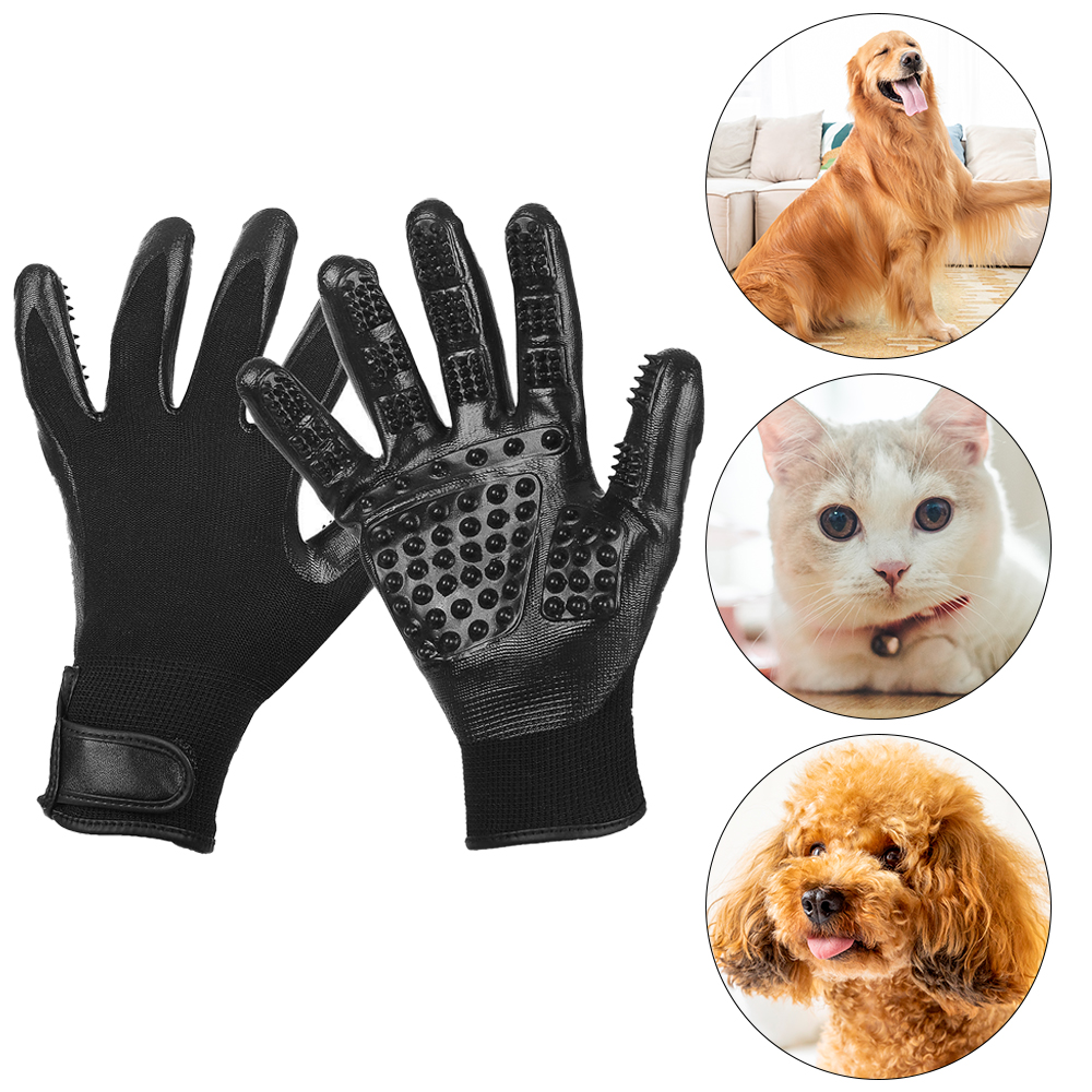 1 Pair Grooming Glove For Cats Soft Rubber Pet Hair Remover Dog Horse Cat Shedding Bathing Massage Brush Clean Comb For Animals
1 Pair Grooming Glove For Cats Soft Rubber Pet Hair Remover Dog Horse Cat Shedding Bathing Massage Brush Clean Comb For Animals