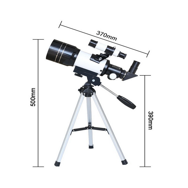 150X HD Professional Astronomical Telescope 70 Mm Wide Angle Kids Monocular With Tripod Student Night Vision Deep Space Star View
