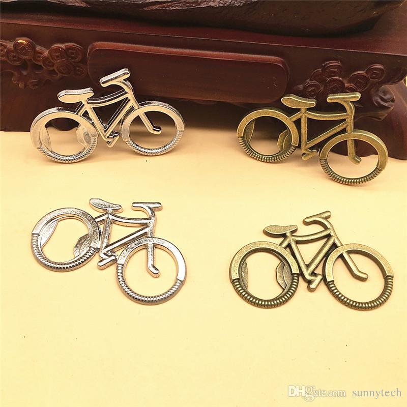 Bicycle Metal Beer Bottle Opener Cute key rings for bike lover Wedding Anniversary Party Gift Bike keychain New Free shipping