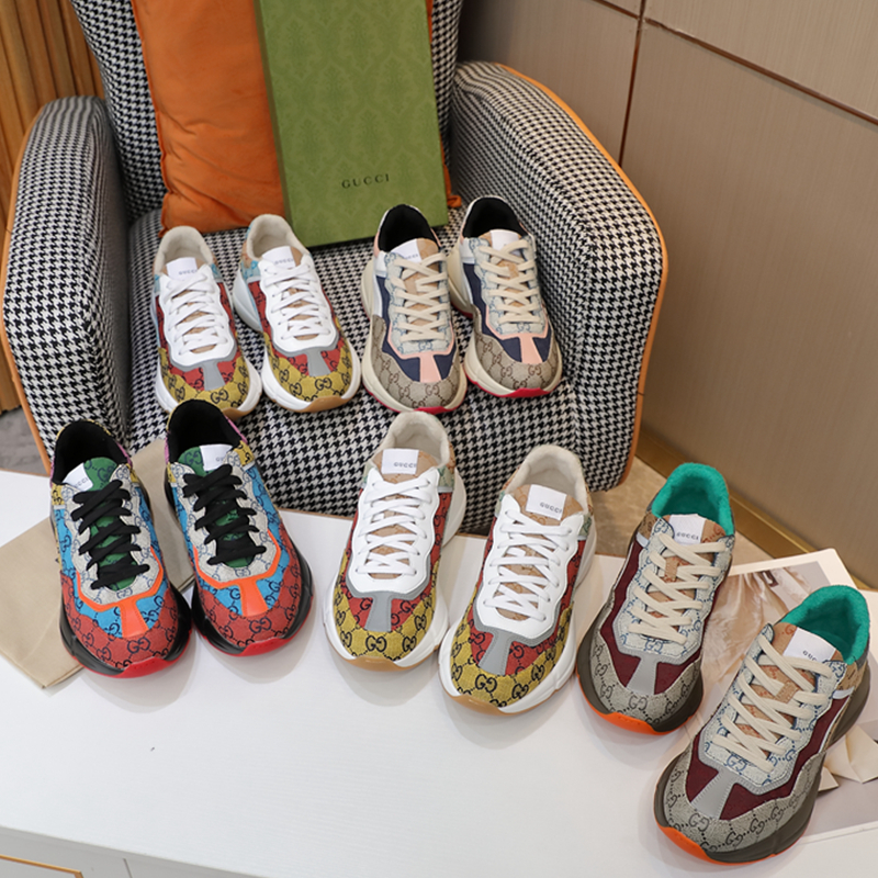 High quality GUCCI Designer Casual Shoe Men Women guccis Vintage Sneakers Multicolor Brand Rhyton low-top dad shoes Sneaker Ladies Luxurys Runner Trainers, 16
High quality GUCCI Designer Casual Shoe Men Women guccis Vintage Sneakers Multicolor Brand Rhyton low-top dad shoes Sneaker Ladies Luxurys Runner Trainers, 16