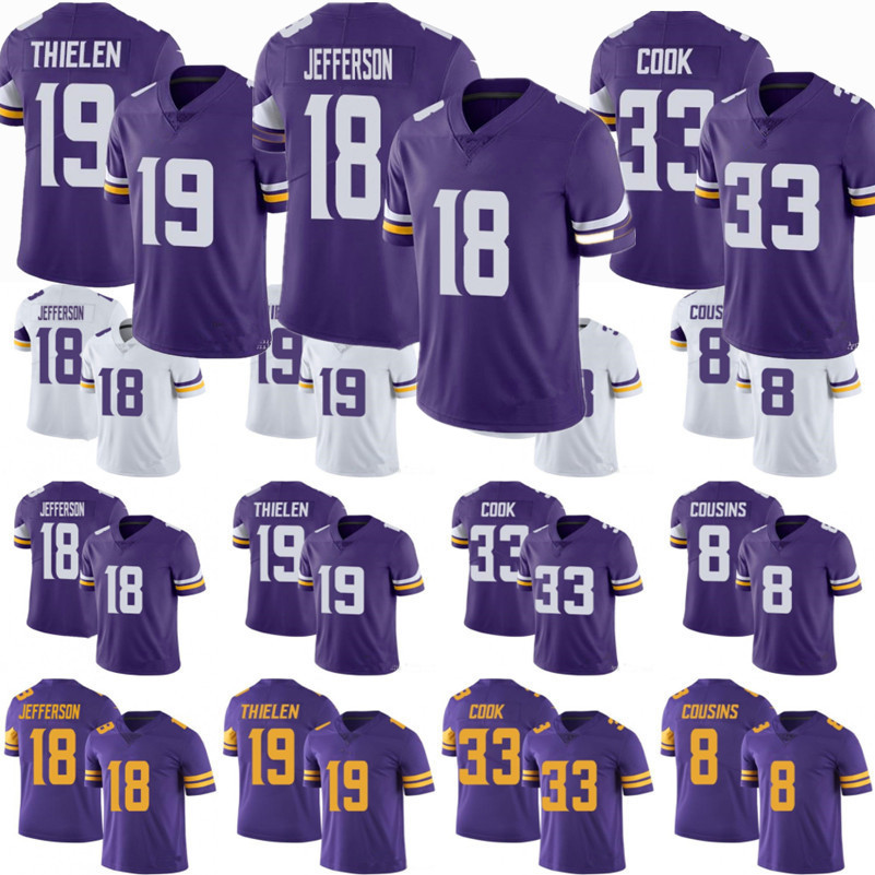 18 Justin Jefferson Jersey 19 Adam Thielen 8 Kirk Cousins 33 Dalvin Cook 22 Harrison Smith 7 Patrick Peterson Minnesota Men Women youth Football Jerseys, Color
18 Justin Jefferson Jersey 19 Adam Thielen 8 Kirk Cousins 33 Dalvin Cook 22 Harrison Smith 7 Patrick Peterson Minnesota Men Women youth Football Jerseys, Color