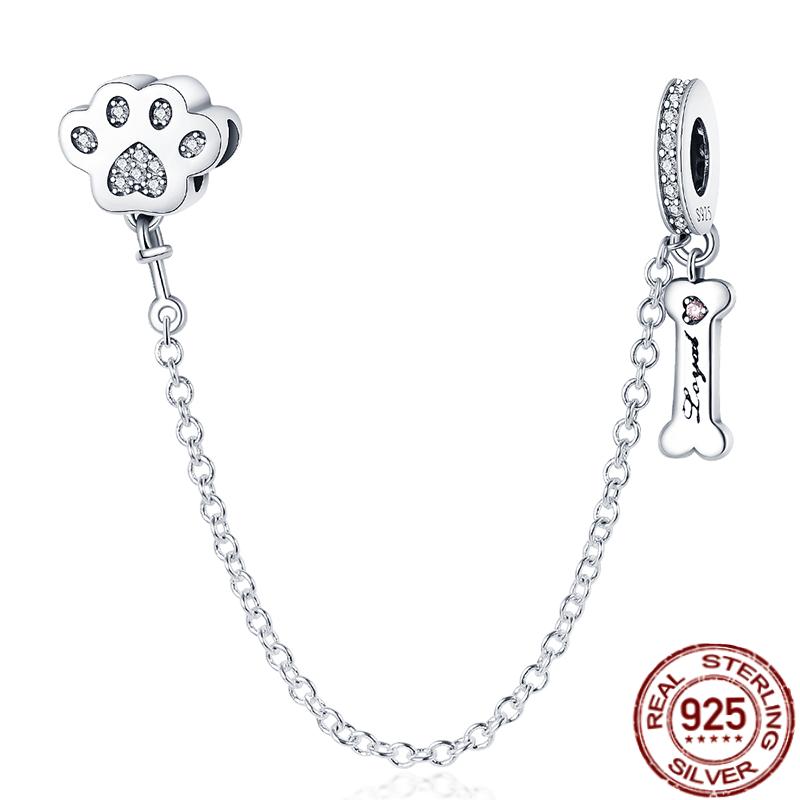 Other 925 Sterling Silver Cute Dog Palm Classic Safety Chains Charms Fit Original Bracelet Bangle Making Fashion DIY Gift
Other 925 Sterling Silver Cute Dog Palm Classic Safety Chains Charms Fit Original Bracelet Bangle Making Fashion DIY Gift