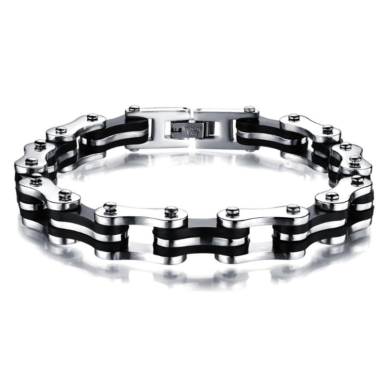 Top Quality Simple Stainless Steel Stripe Black Gold Color Charm Chain Bracelet Fashion Trendy Bracelets Jewelry Gift Men Link,
Top Quality Simple Stainless Steel Stripe Black Gold Color Charm Chain Bracelet Fashion Trendy Bracelets Jewelry Gift Men Link,