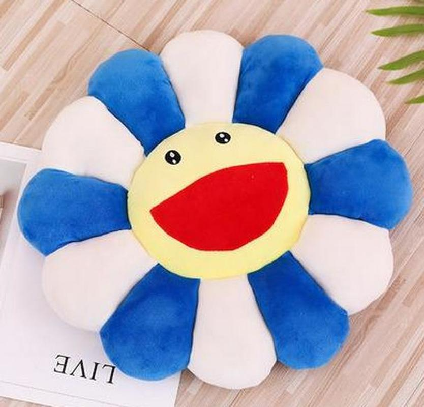 Cute Pillow Murakami Takashi Sunflower Plush Cushion Toy Soft Pillow Sofa Doll Large Size 4 Colors
Cute Pillow Murakami Takashi Sunflower Plush Cushion Toy Soft Pillow Sofa Doll Large Size 4 Colors