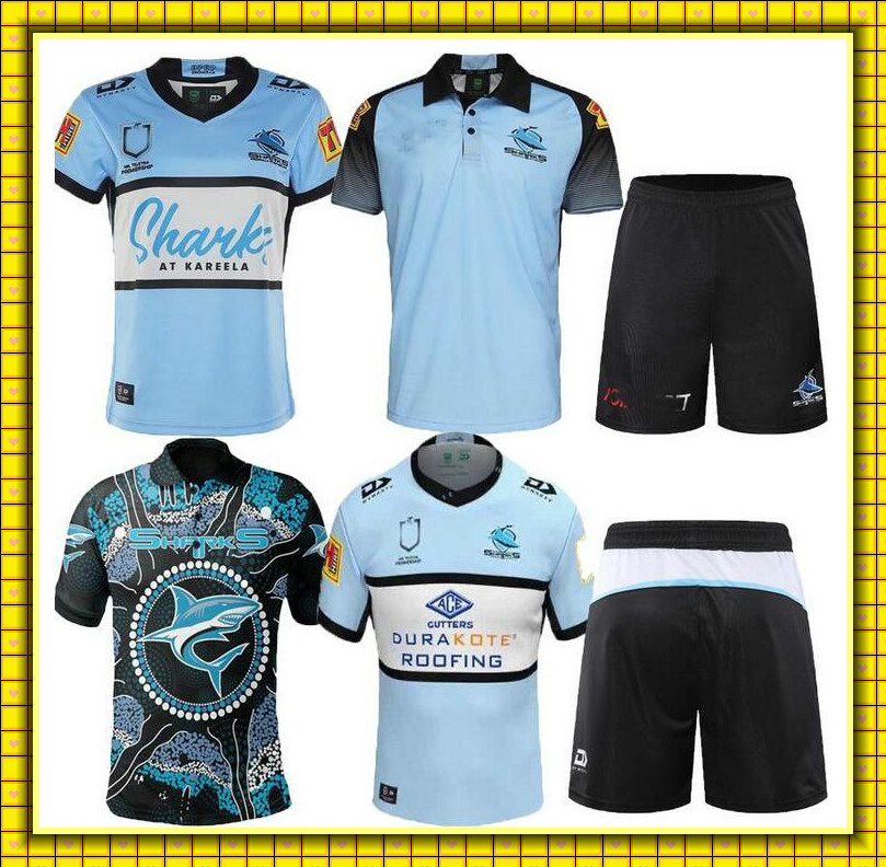 2021 CRONULLA-SUTHERLAND SHARKS blue Rugby Jersey 19 20 21 Indigenous nrl League maillot de r, Black;yellow
2021 CRONULLA-SUTHERLAND SHARKS blue Rugby Jersey 19 20 21 Indigenous nrl League maillot de r, Black;yellow