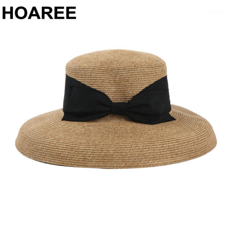 Womens Sun Hat French Retro Bow Hepburn Style Visor Straw Wide Brim Folding Brand 2022 Summer Hats, Blue;gray
Womens Sun Hat French Retro Bow Hepburn Style Visor Straw Wide Brim Folding Brand 2022 Summer Hats, Blue;gray