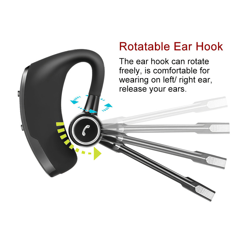 V8s Headphones Bluetooth4.1 Earphones Wireless Headsets Stereo In-ear Sport Headphone for Business Meeting