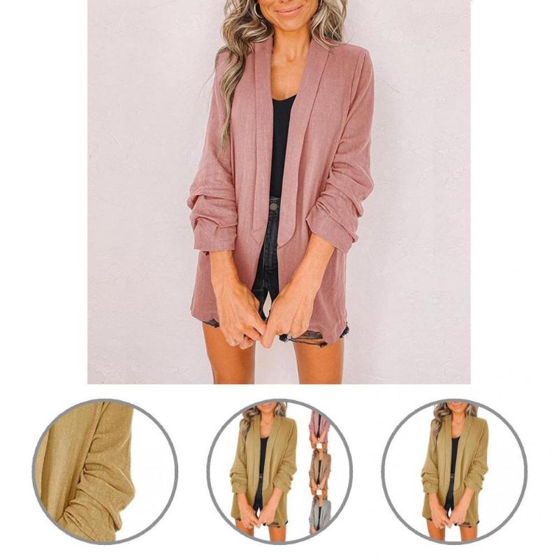 Women's Suits & Blazers Lapel Stylish Casual Lady Suit All Match Loose For Going Out, Brown
Women's Suits & Blazers Lapel Stylish Casual Lady Suit All Match Loose For Going Out, Brown