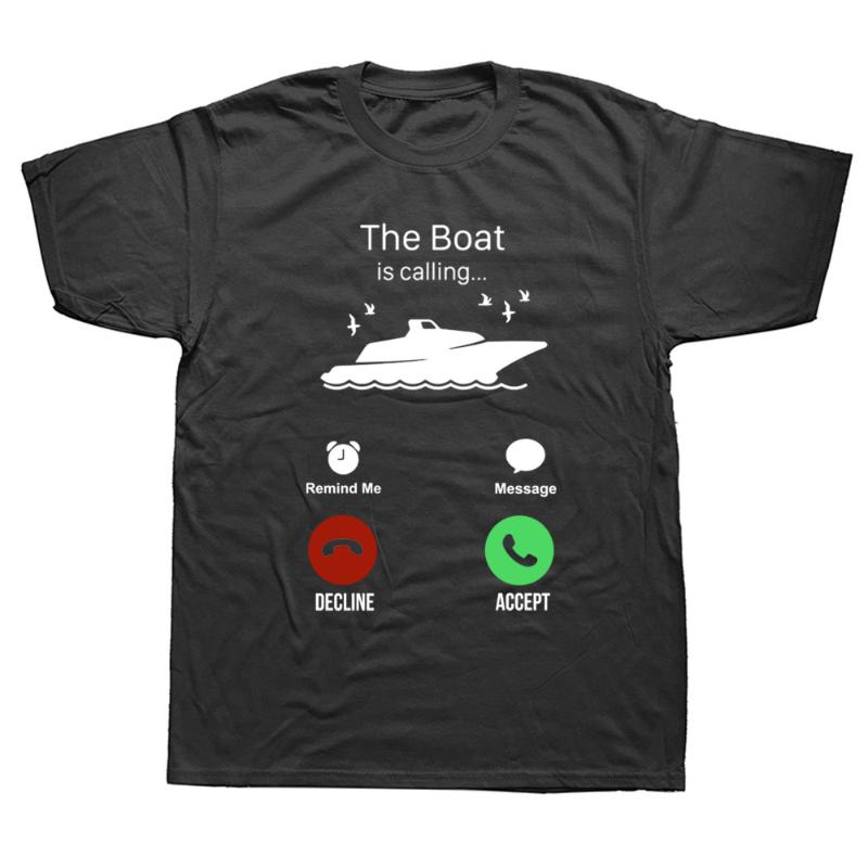 Men's T-Shirts Funny The Boat Calls Me T Shirts Graphic Cotton Streetwear Short Sleeve O-Neck Harajuku Oversized Sailing T-shirt Mens Clothi, White
Men's T-Shirts Funny The Boat Calls Me T Shirts Graphic Cotton Streetwear Short Sleeve O-Neck Harajuku Oversized Sailing T-shirt Mens Clothi, White