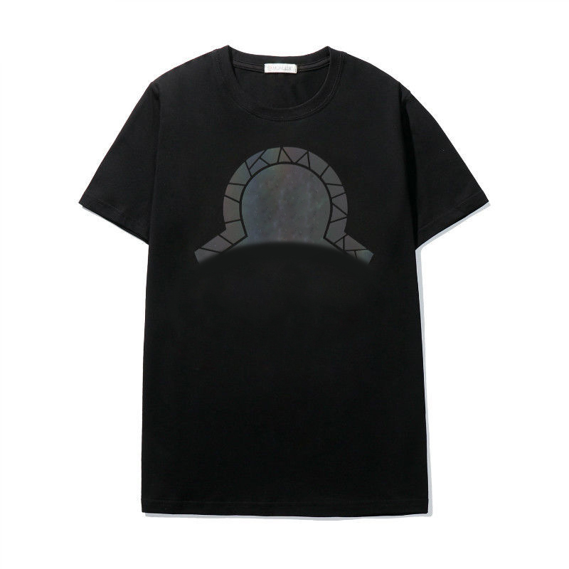 21ss Personality t shirt Leluxe Monclair for Men tshirt High Quality Black and White A reflective print with letters Round collar Casual Tshirts, White;black
21ss Personality t shirt Leluxe Monclair for Men tshirt High Quality Black and White A reflective print with letters Round collar Casual Tshirts, White;black