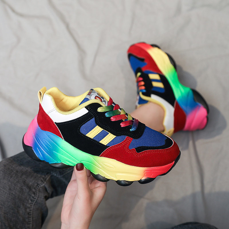 Women Sneakers Fashion Multicolor Leisure Comfortable Lace Up Outdoor Sports Shoes Breathable Platform Sneakers Zapatos De Mujer
Women Sneakers Fashion Multicolor Leisure Comfortable Lace Up Outdoor Sports Shoes Breathable Platform Sneakers Zapatos De Mujer