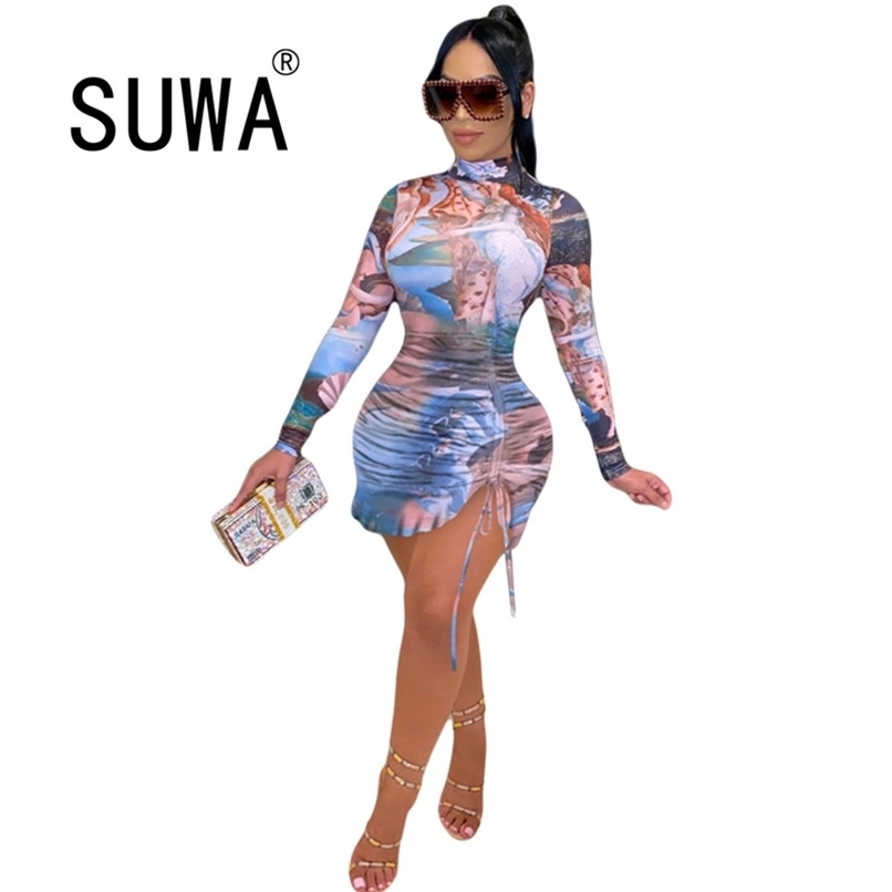 Full Sleeve Dress Autumn Women Fold Ruched Drawstring Slim Mini Casual Streetwear O-Neck es Wholesale 210525, Multi
Full Sleeve Dress Autumn Women Fold Ruched Drawstring Slim Mini Casual Streetwear O-Neck es Wholesale 210525, Multi