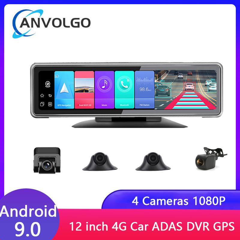 Car GPS & Accessories Android 9.0 4G ADAS Dash Cam DVR 4 Camera 12 " Navigation HD 1080P Video Recorder Registrator 4ch Dashboard
Car GPS & Accessories Android 9.0 4G ADAS Dash Cam DVR 4 Camera 12 " Navigation HD 1080P Video Recorder Registrator 4ch Dashboard
