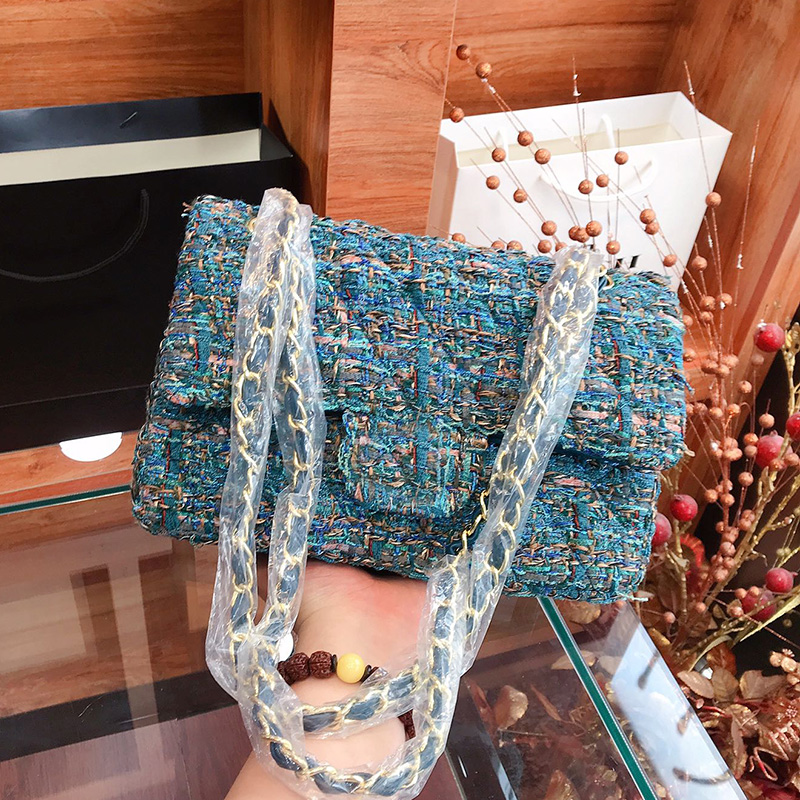2021 Autumn Classic Double Flap Tweed Bags Multi Pochette Quilted Matelasse Chains Crossbody Shoulder Totes Luxury Designer Handbags 6Colors
2021 Autumn Classic Double Flap Tweed Bags Multi Pochette Quilted Matelasse Chains Crossbody Shoulder Totes Luxury Designer Handbags 6Colors