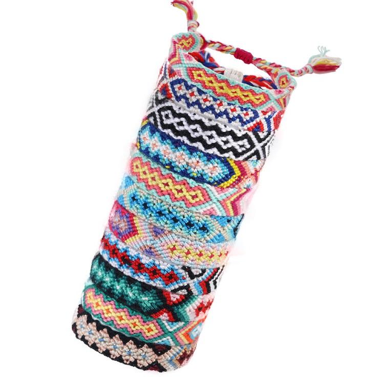 2021 Nation Wind Colour Cotton Friendship Bracelet Manual Weave Hand Rope Collision Foreign Lands Decorative Pattern Tie
2021 Nation Wind Colour Cotton Friendship Bracelet Manual Weave Hand Rope Collision Foreign Lands Decorative Pattern Tie