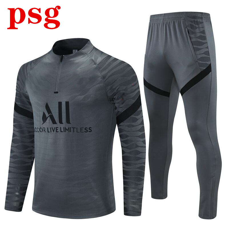 2021 2022 messi soccer tracksuit psgs MBAPPE jacket futbol Men Long sleeves Survetement sets Hommes Sportswear Adult training suits football tracksuits top
2021 2022 messi soccer tracksuit psgs MBAPPE jacket futbol Men Long sleeves Survetement sets Hommes Sportswear Adult training suits football tracksuits top