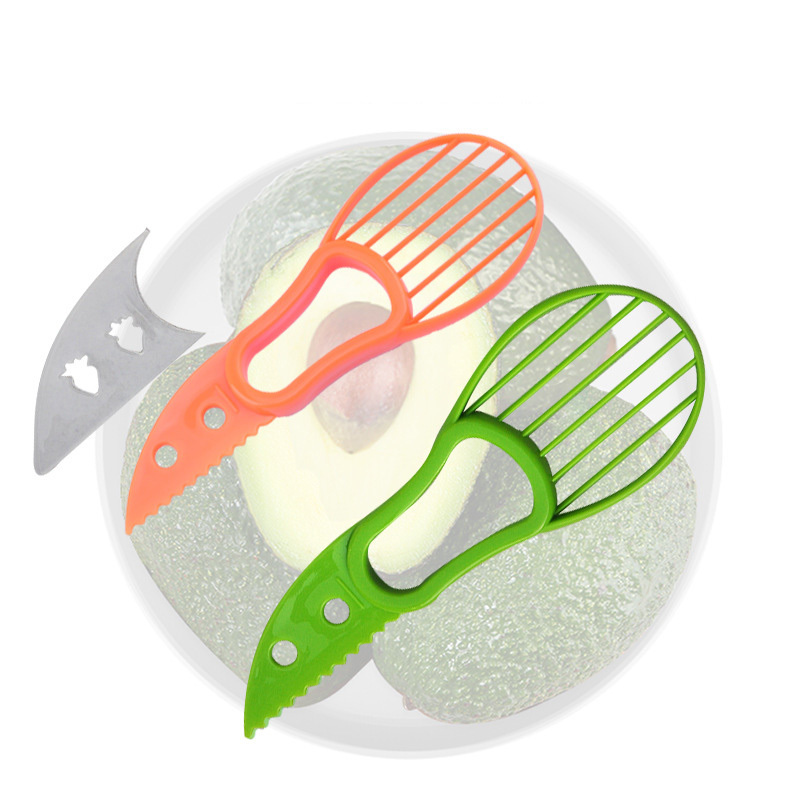 Multi-functional Avocado Special Knife Tools Combination All Artifact Slicer Cutter Fruit Cutting Device Tool Green Orange Serrated Blade ZXFTL0497
Multi-functional Avocado Special Knife Tools Combination All Artifact Slicer Cutter Fruit Cutting Device Tool Green Orange Serrated Blade ZXFTL0497