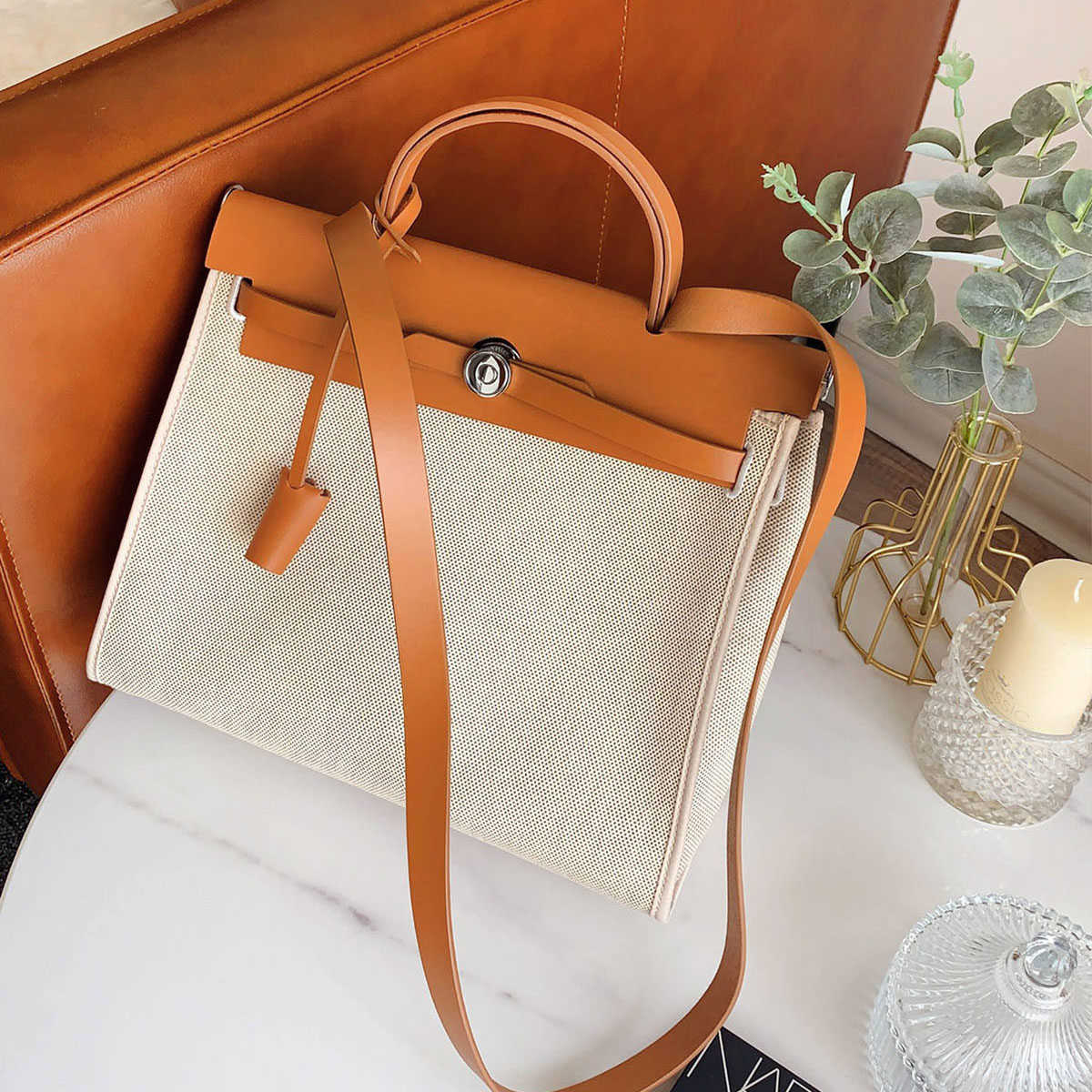 Herbag Bag Women's Big s Large Capacity Commuter Class ome Birkin Canvas, Coarse cloth beige
Herbag Bag Women's Big s Large Capacity Commuter Class ome Birkin Canvas, Coarse cloth beige