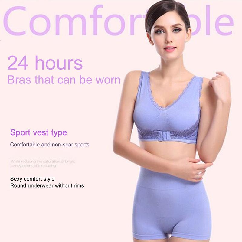 Yoga Outfit 2021 High Quality Sports Underwear For Girls Magic Seamless Stretchy Wireless Contour Bra Front Buckle Prevent Chest Sagging
Yoga Outfit 2021 High Quality Sports Underwear For Girls Magic Seamless Stretchy Wireless Contour Bra Front Buckle Prevent Chest Sagging