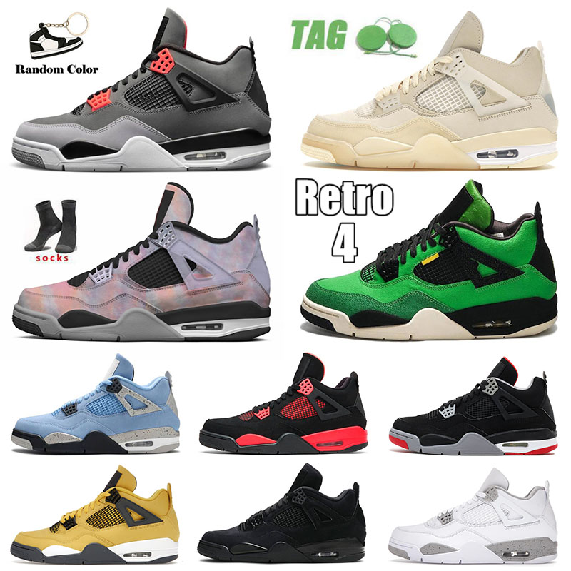 Jumpman 4 Original Basketball Shoes Mens Womens Zen Master Trainers 4s Sports Sneakers White Oreo Sail University Blue Cactus Jack Red Thunder Designer Size 36-47, # white oreo 36-47
Jumpman 4 Original Basketball Shoes Mens Womens Zen Master Trainers 4s Sports Sneakers White Oreo Sail University Blue Cactus Jack Red Thunder Designer Size 36-47, # white oreo 36-47
