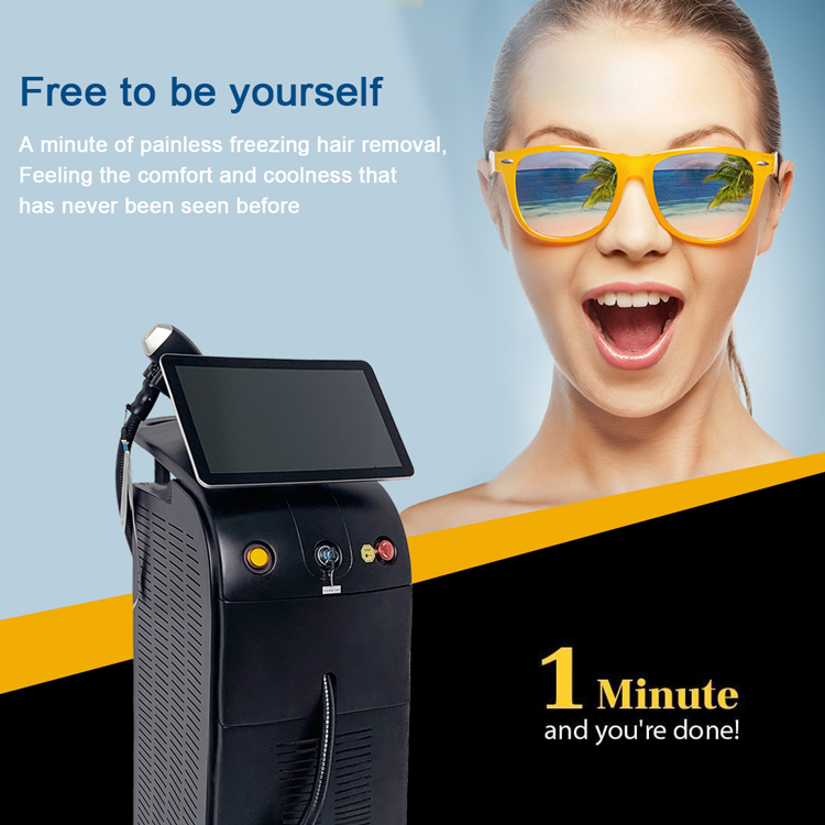 High Power 1800W Alma Soprano Ice Platinum Diode Laser Hair Removal Machine 3 Wavelength 755 808 1064nm For Salon
High Power 1800W Alma Soprano Ice Platinum Diode Laser Hair Removal Machine 3 Wavelength 755 808 1064nm For Salon