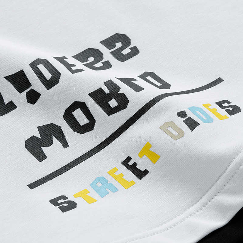Summer 2PC Men Casual Tracksuits Set Short Sleeve T Shirts Gym Running Sweat Suit Male Sportswear Letter Print Short Sport Sets 210603