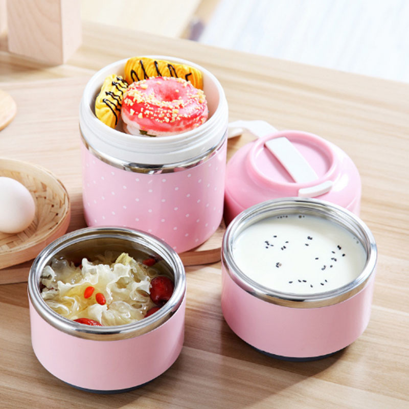 Multilayer Leak-Proof Picnic Accessories Stainless Steel Japanese Thermal Lunch Box Bento Box Student Tools Portable