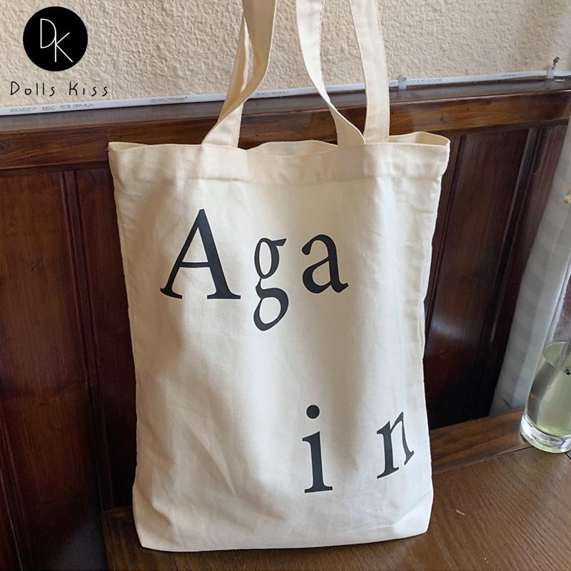 Female Canvas Shopping Bag Simple Again Letter Handbag Ladies Eco-Friendly Grocery Travel Casual Tote For Girls Cross Body, Beige
Female Canvas Shopping Bag Simple Again Letter Handbag Ladies Eco-Friendly Grocery Travel Casual Tote For Girls Cross Body, Beige