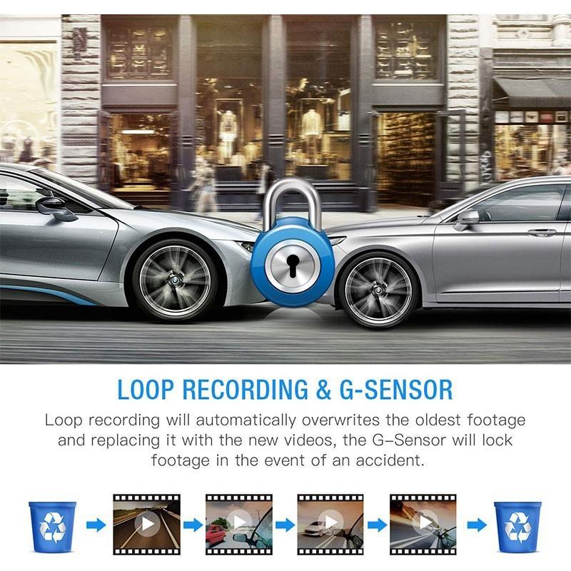1080p hd car dvr video recorder wifi android usb hidden night vision car camera 170 wide angle dash cam gsensor drive dashcam