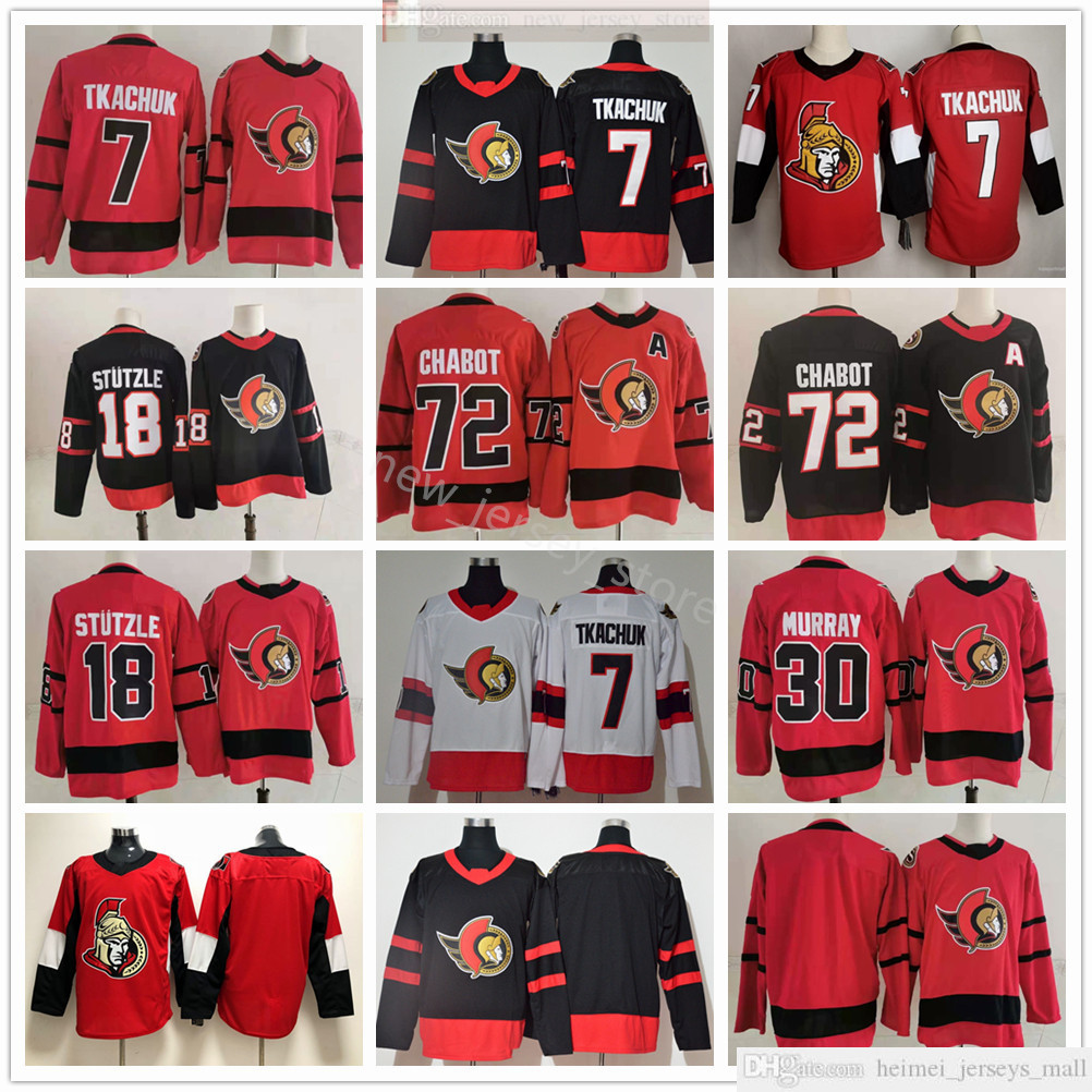 2021 2022 Reverse Retro Ottawa Senators 7 Brady Tkachuk 72 Thomas Chabot 30 Matt Murray 18 Tim Stutzle Hockey Jerseys Black Red White, Same as picture
2021 2022 Reverse Retro Ottawa Senators 7 Brady Tkachuk 72 Thomas Chabot 30 Matt Murray 18 Tim Stutzle Hockey Jerseys Black Red White, Same as picture