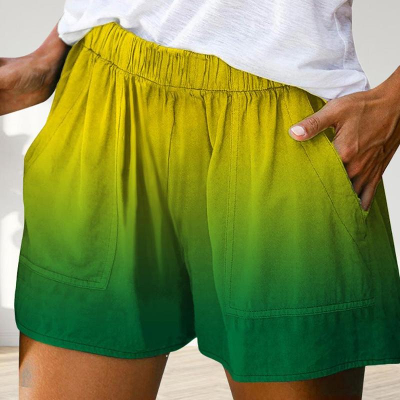 Women's Shorts Plus Size Pants Summer Women Casual Pockets Gradient Color High Waist Loose Short Female, Sky blue
Women's Shorts Plus Size Pants Summer Women Casual Pockets Gradient Color High Waist Loose Short Female, Sky blue