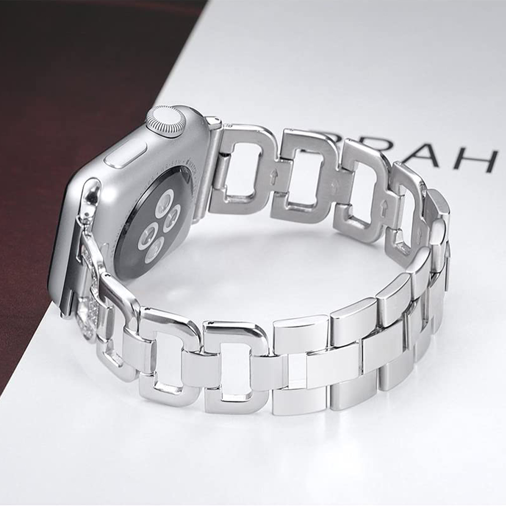 Metal Band For Apple Watch 41mm 45mm 40mm 44mm 38mm 42mm Stainless Steel Link Bracelet Strap for iWatch Series 7 6 Se 5 4 3
Metal Band For Apple Watch 41mm 45mm 40mm 44mm 38mm 42mm Stainless Steel Link Bracelet Strap for iWatch Series 7 6 Se 5 4 3